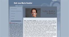 Desktop Screenshot of lucagandini.it